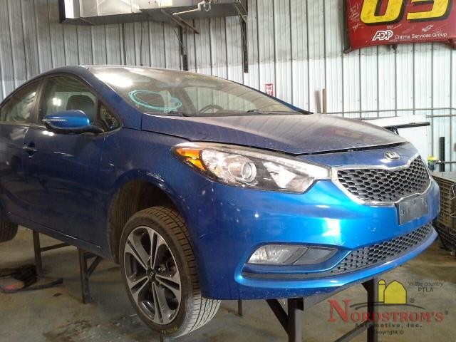 2014 Kia Forte Driver Front Headrest Only Black Leather