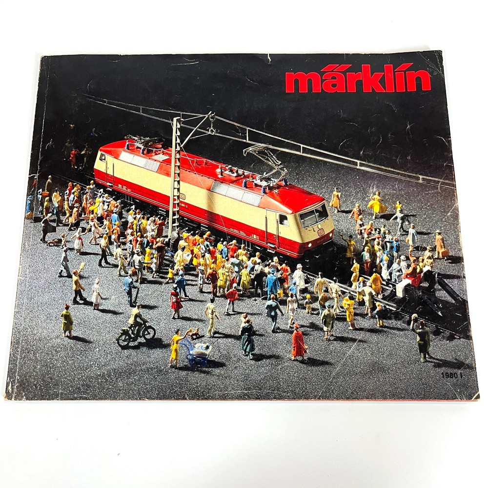 Märklin 1980 HO Mini Club Product Reference Guide Book Program