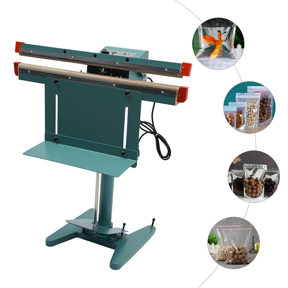 Foot Impulse sealing Machine Electric Packaging Sealer Within 65cm Freestanding