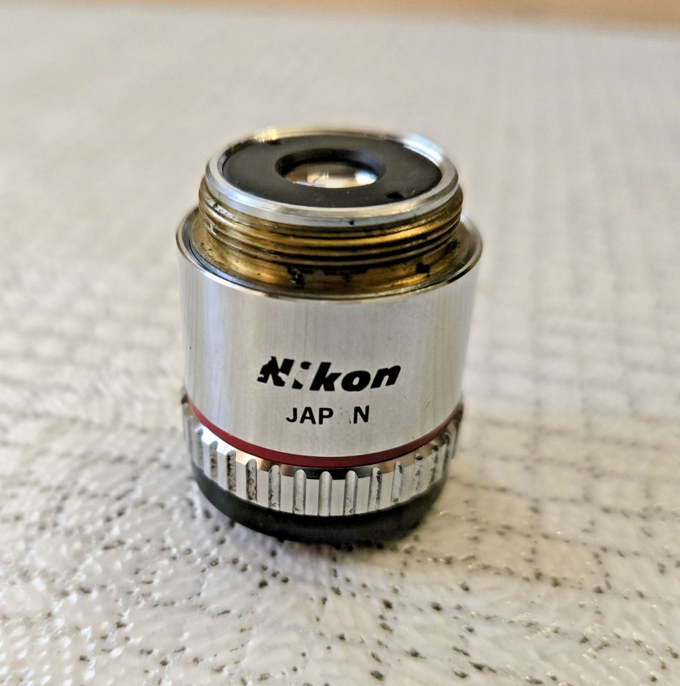 Nikon E Plan 4/0.1 Microscope Objective Lens 160/-