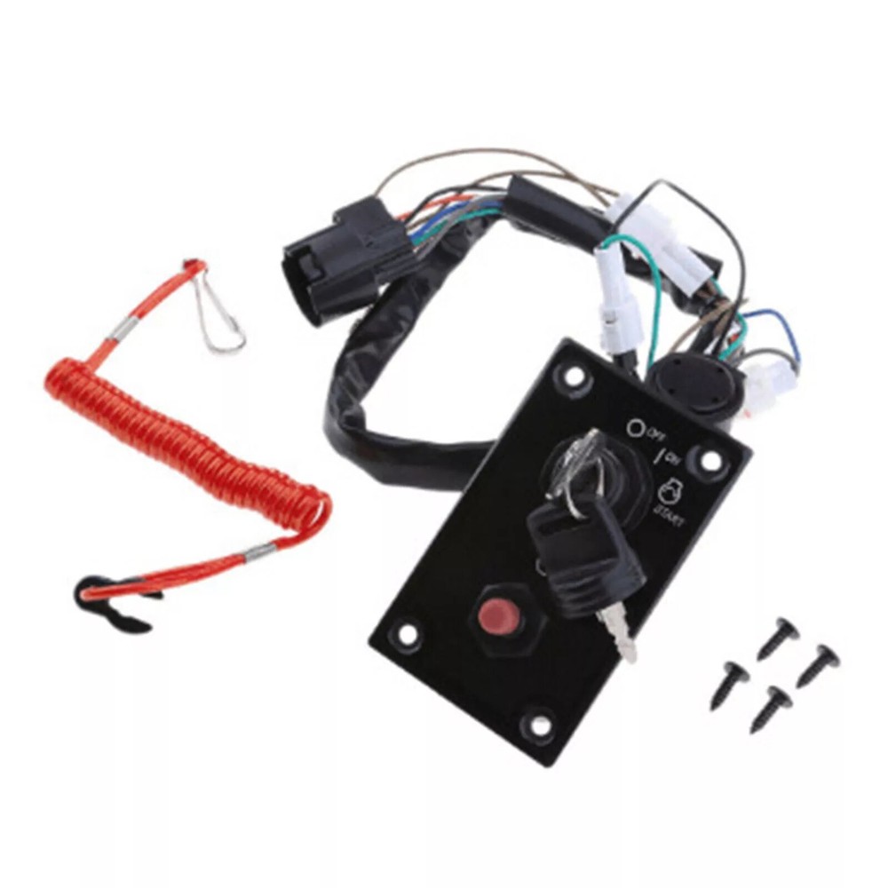 SUZUKI Outboard Top Single Ignition Key Switch Panel 37100-96J24 37100-96J27
