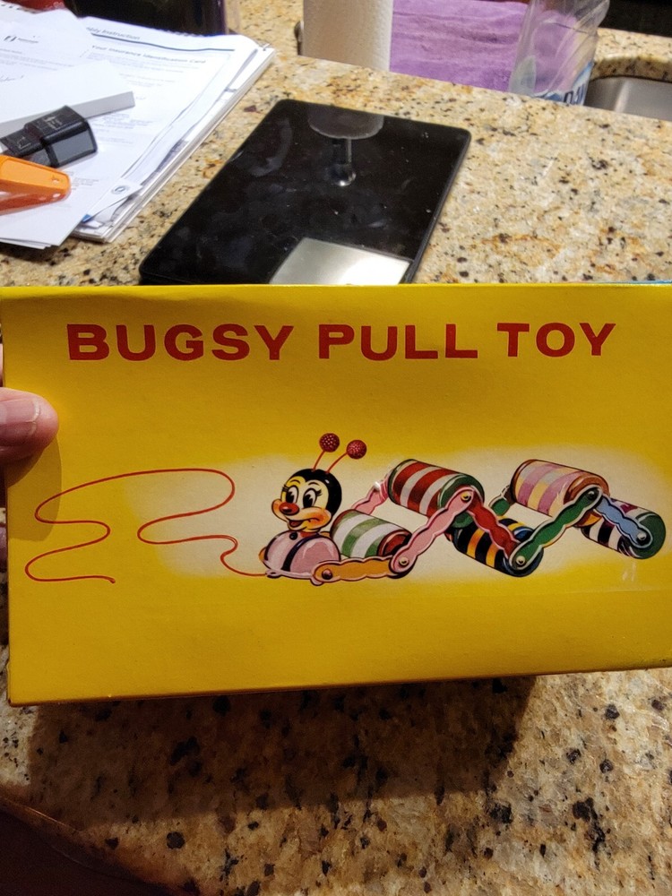 1950'S "BUGSY PULL TOY"