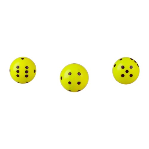 Round Cube - Dés Rond - Yellow - Neon - 21mm