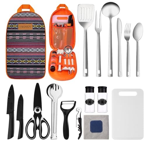Camping Cooking Utensils Set- Camping Essentials Cookware National style