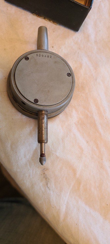Vintage German Made Stossgeschutzt Precision Dial Indicator In Box