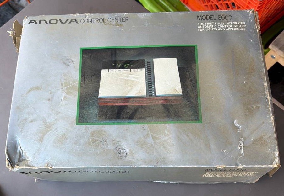 Anova Control Center – Model 8000 (Vintage Home Automation System)