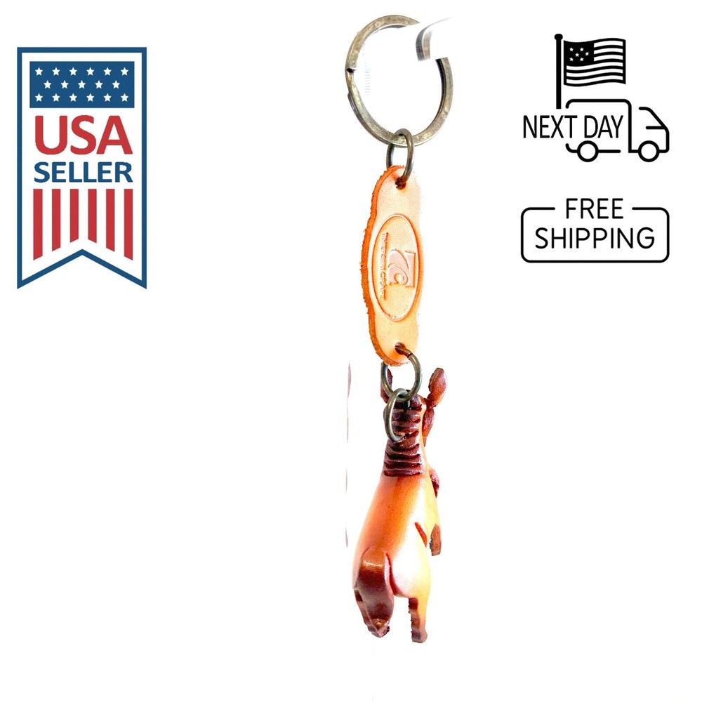 Horse Handmade Leather Keyring