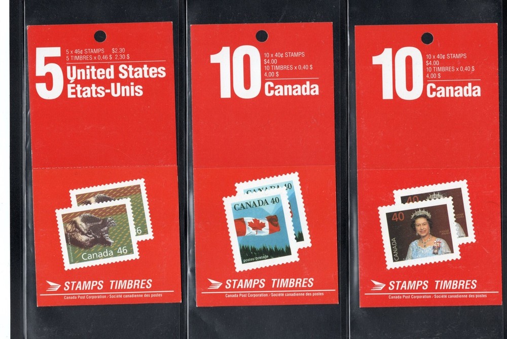 CANADA MINT NH STAMP COLLECTION COMPLETE BOOKLETS #1