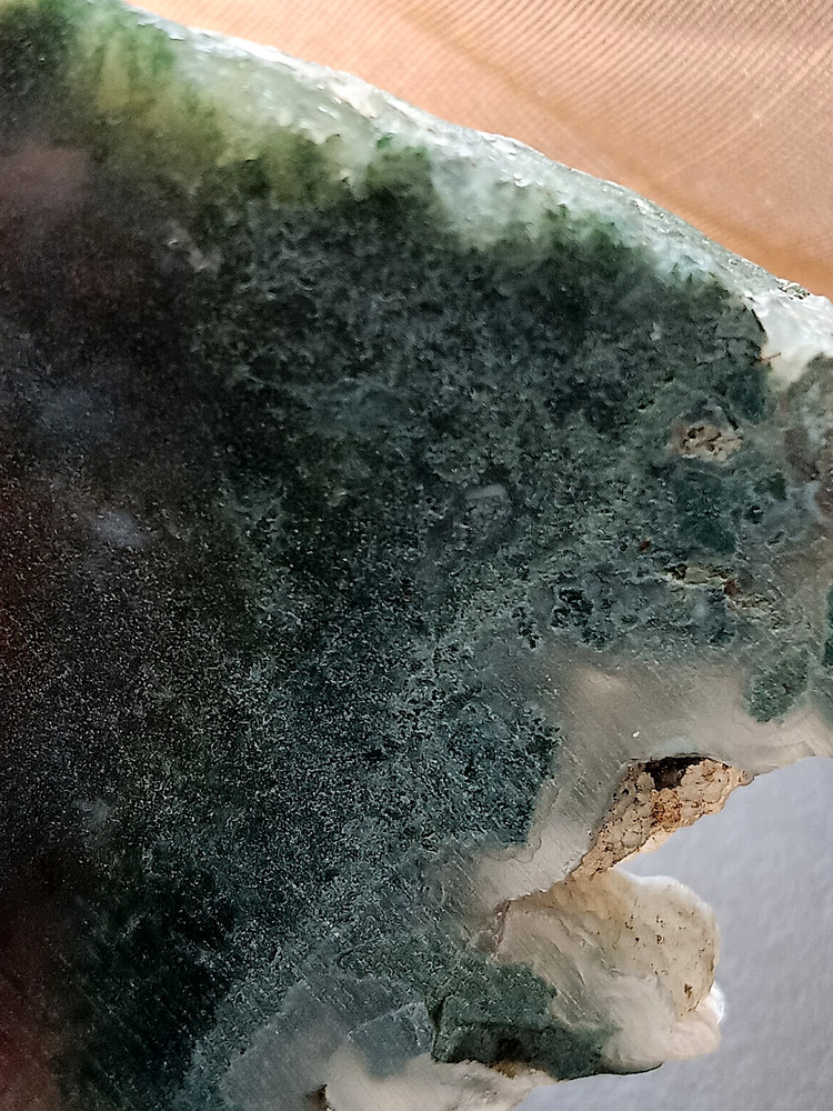 Maury Mountain Moss Agate Slab - Oregon