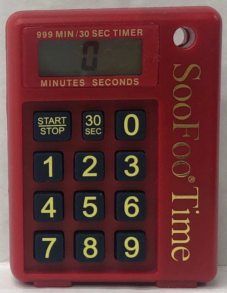 SooFoo is super good food timer Kitchen digital countdown Timer