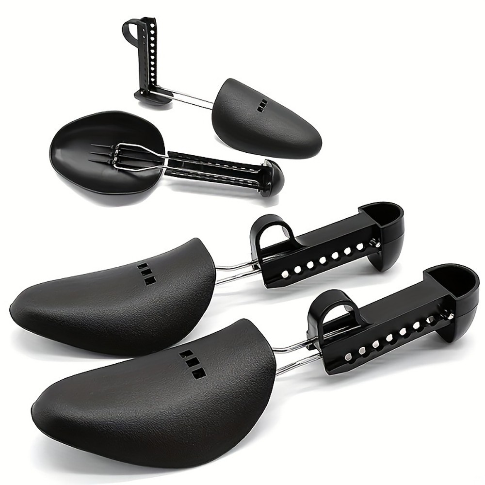 Men Women Adjustable Form Plastic Shoe Tree Shaper Keeper Boot Shoe Stretcher