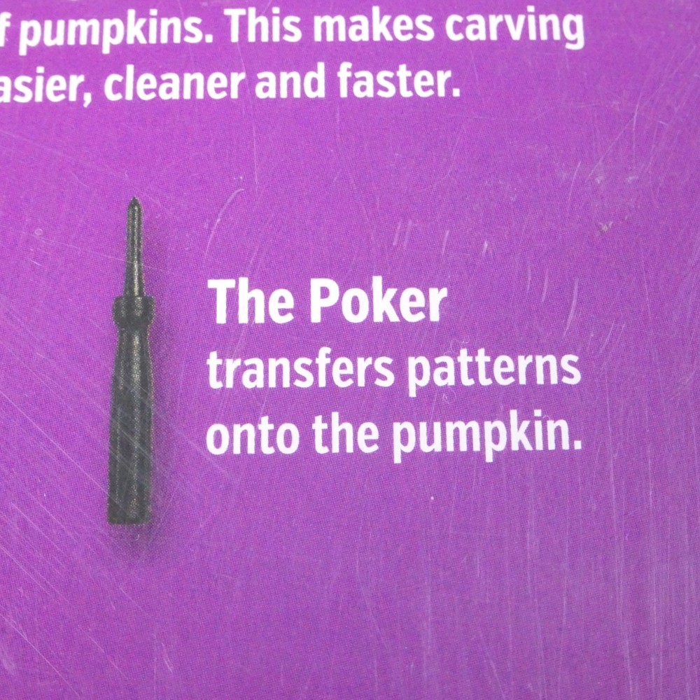 Pumpkin Masters Carving Kit Set 5 Tools 8 Patterns Stainless Steel Masters