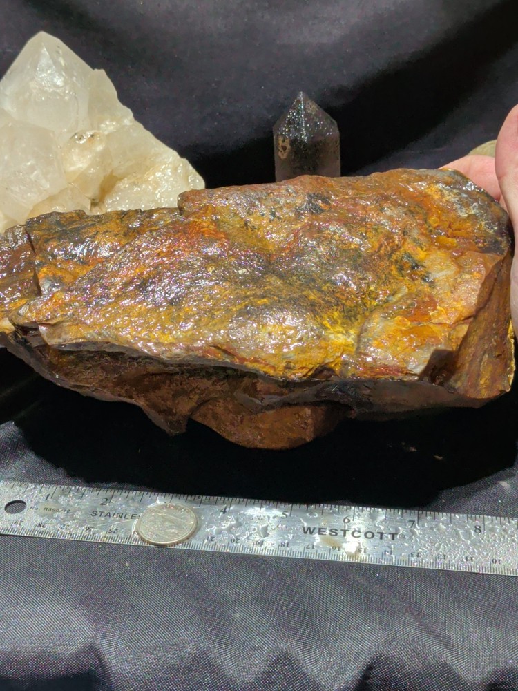 Biggs Jasper Specimen w/ Rolling Hills Patterns Natural Form (6lbs 10oz)