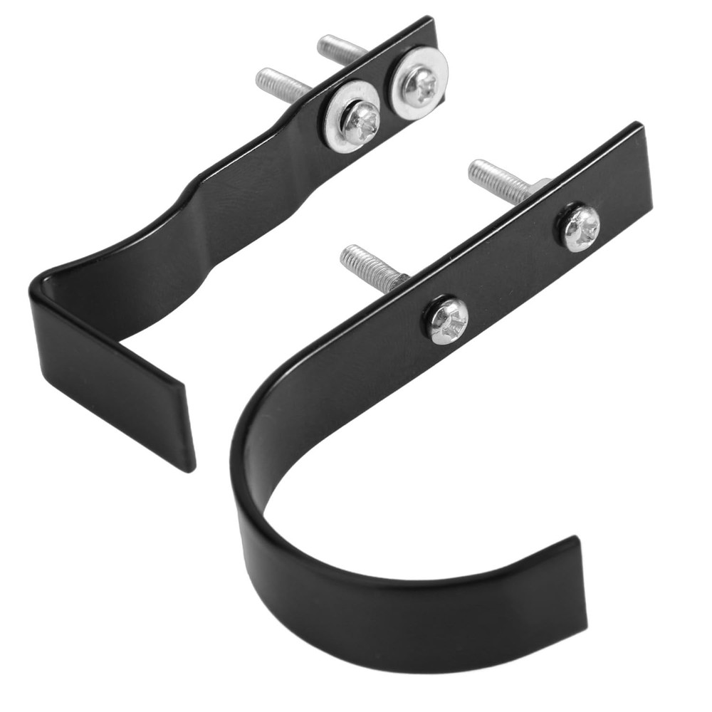 Mailbox Latch and Handle Kit, Metal Secure Replacement Set for black, silver