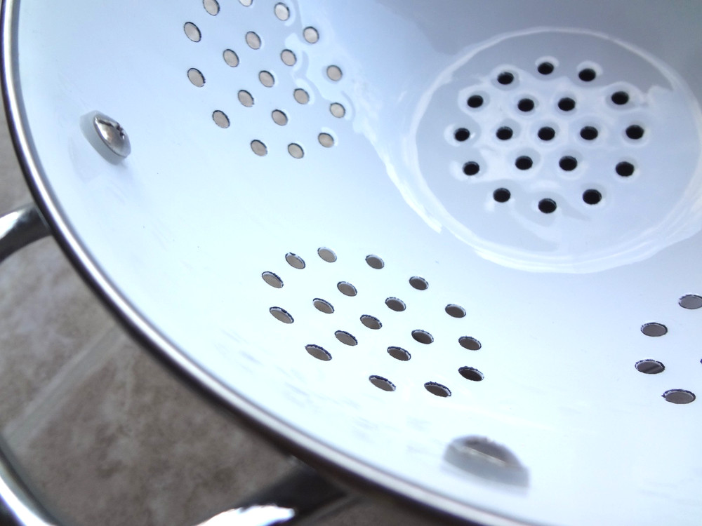 Enamel Colander Strainer