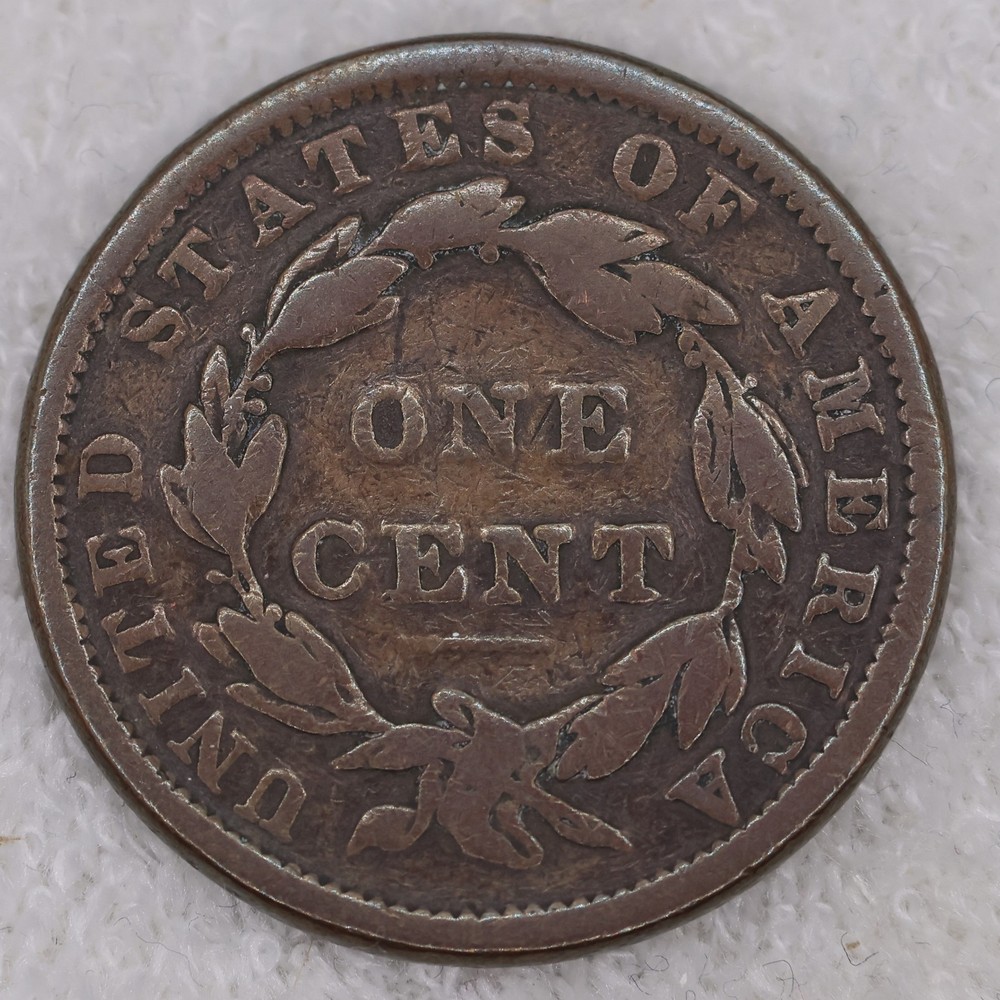 Large 1 Cent 1838