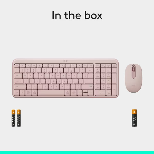 Logitech Bluetooth Compact Combo - Pink: Wireless Technology 920-013509