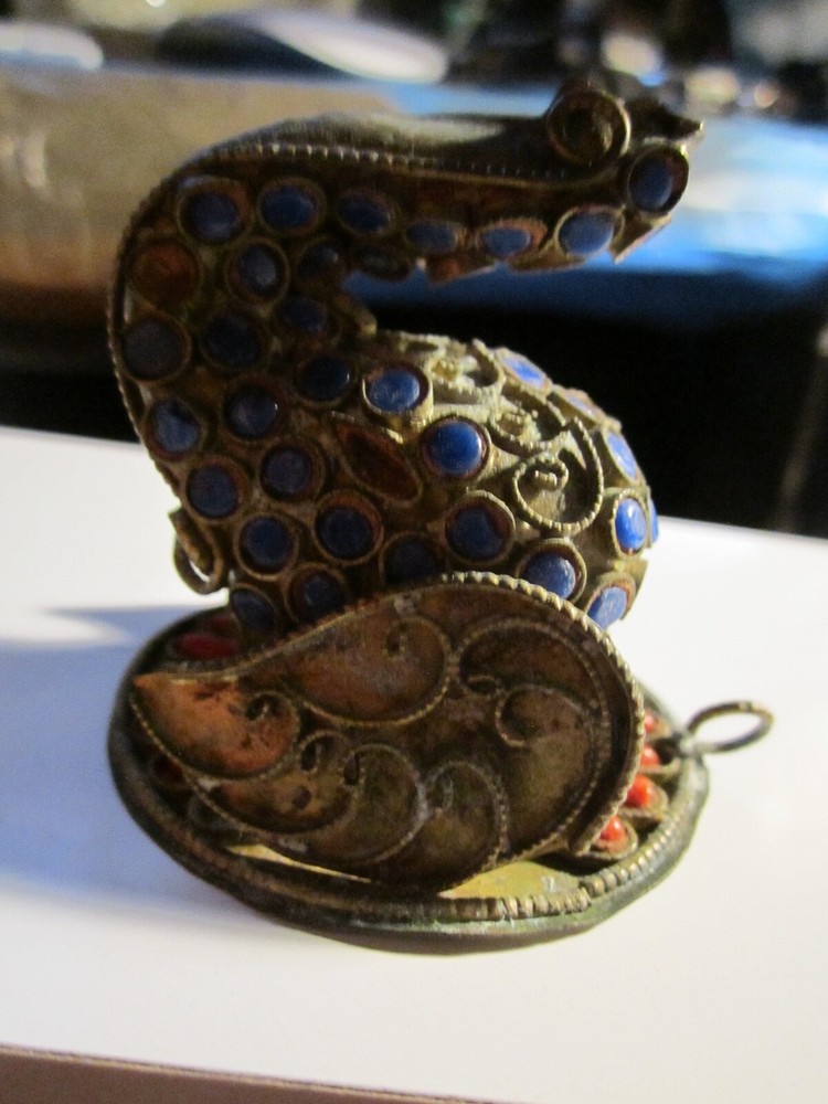 ARTISAN HAND MADE ELEPHANT THEME PENDANT MADE IN INDIA- BBA-17A