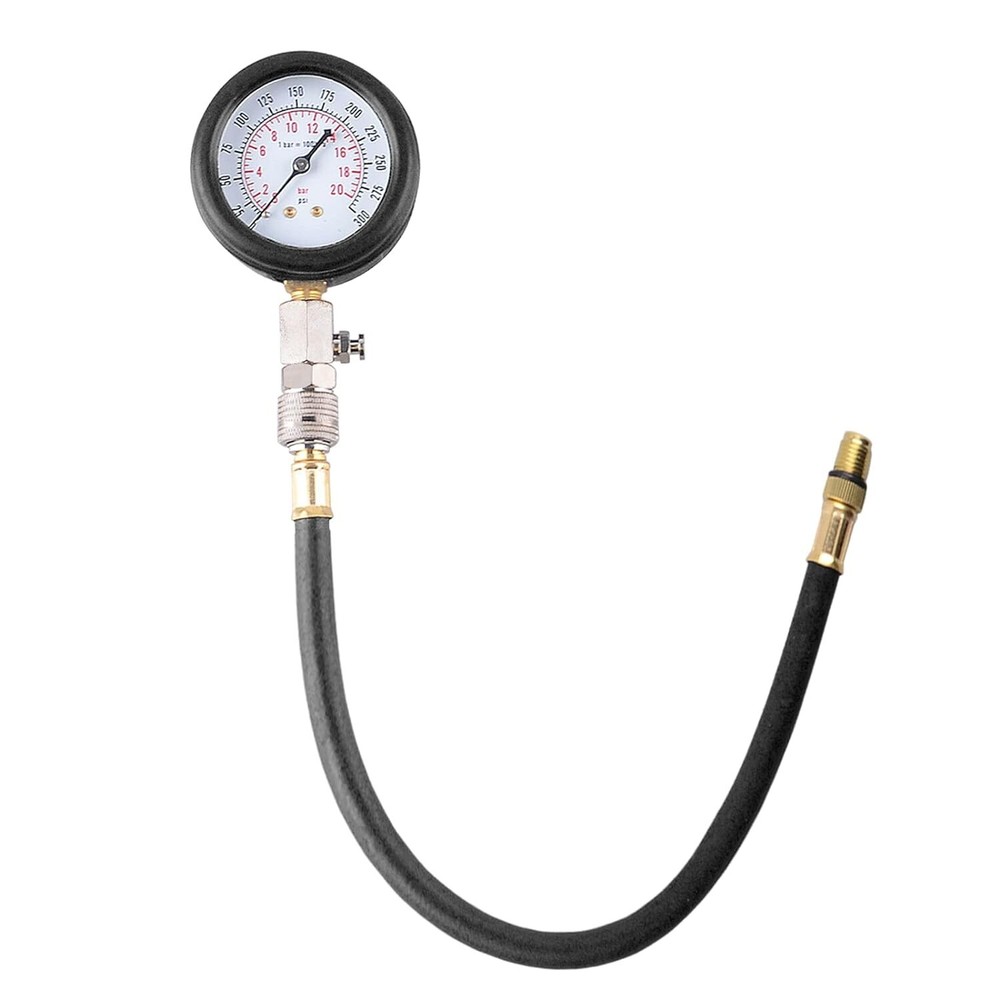 Petrol Engine Compression Tester Kit - Automotive and Motorcycle - Carry Case