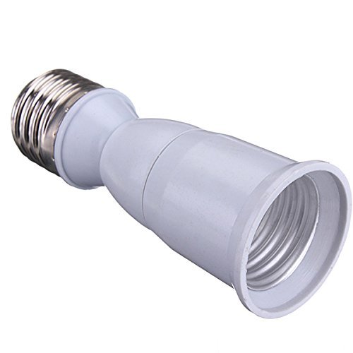 6-Pieces 10cm E26 Medium Socket Extender Standard Light Socket 2.5" Extension