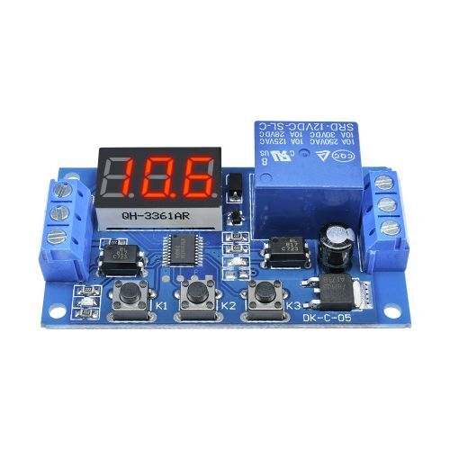 12V LED Home Automation Delay Timer Control Switch Relay Module Digital display