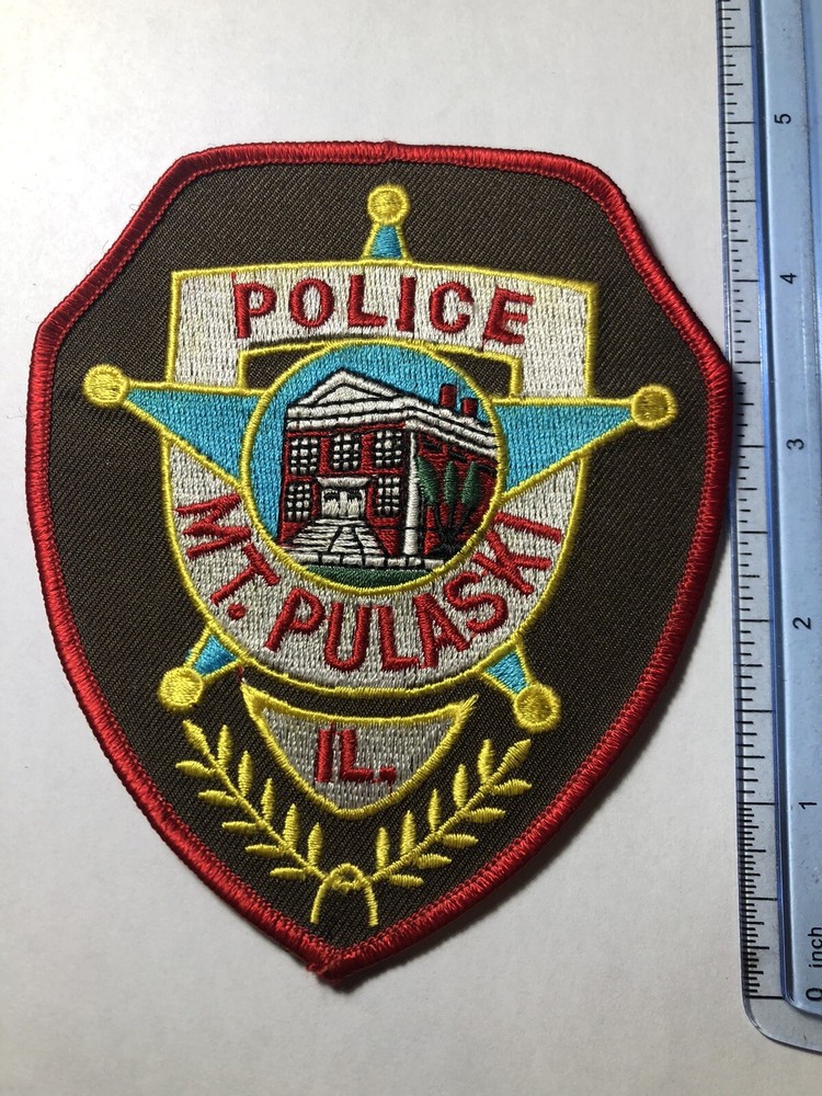 Mount Pulaski Illinois Police Patch