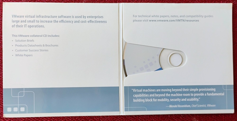 VMware Collateral information CD