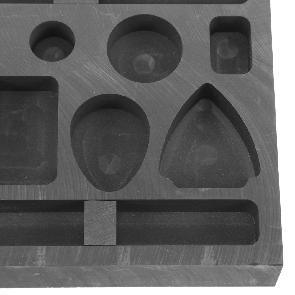 Graphite Ingot Mold for Melting Gold Silver Copper Casting Tool