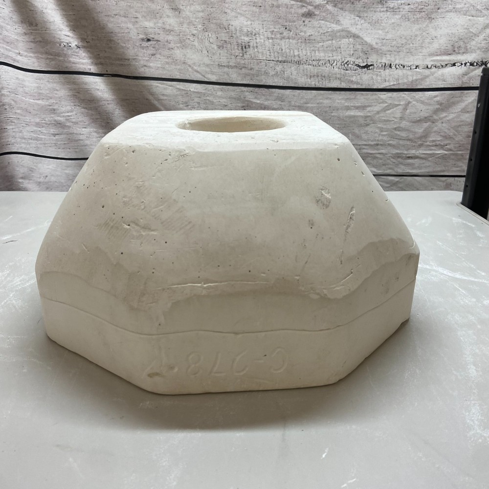 Ceramic Slip Casting Mold Bowl Dish Basket Weave Texture #C-278