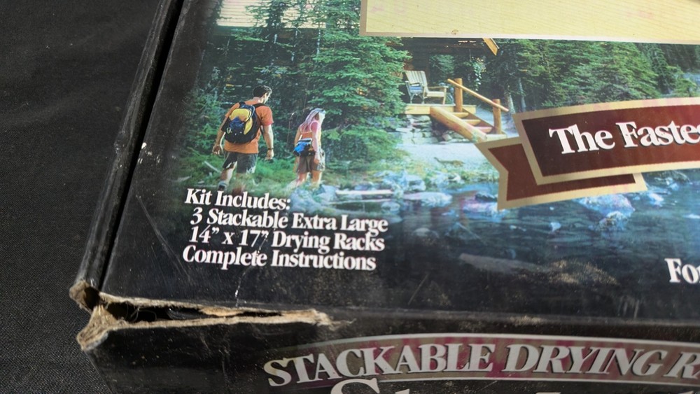 SHORE LUNCH OUTDOORS HUNTING JERKY DRYING RACKS STACKABLE