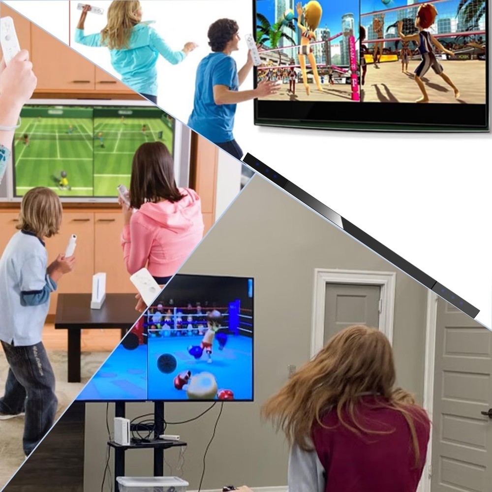 High-Sensitivity Wired Sensor Bar for Accurate Wii Motion Control - 3.15"