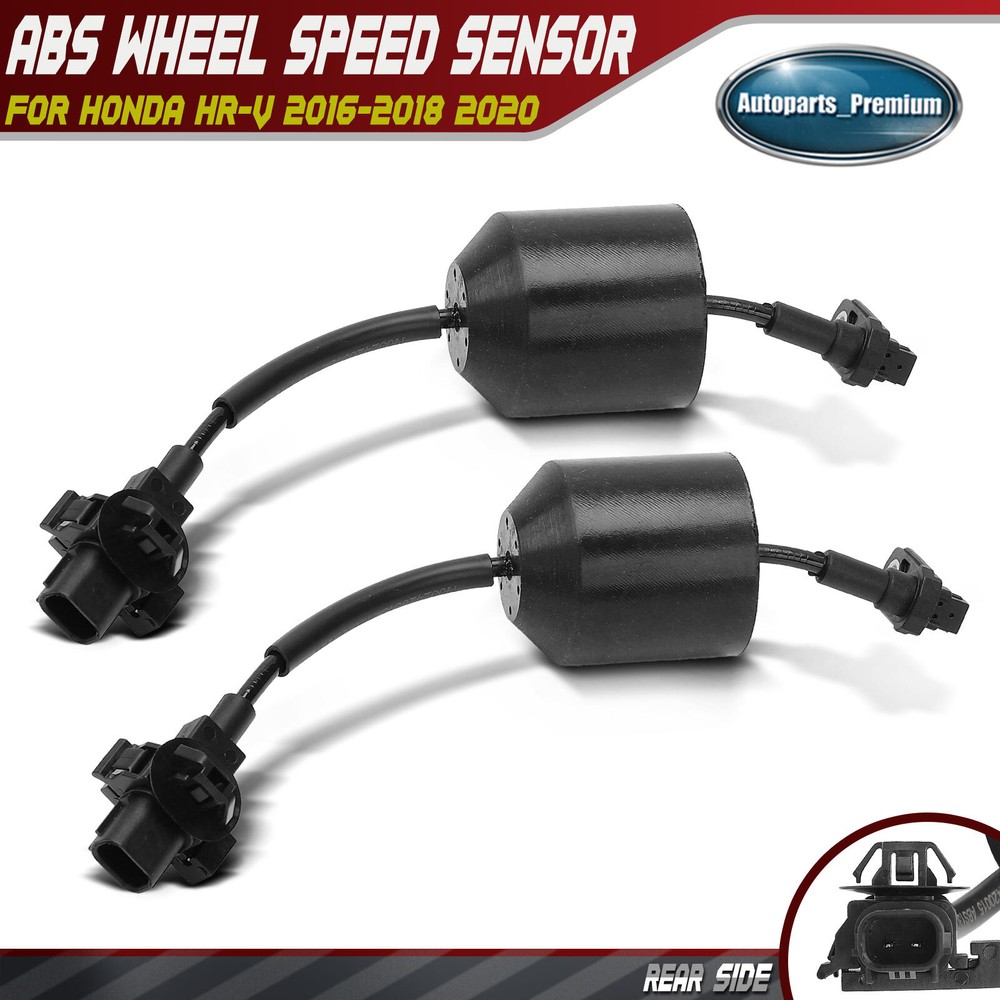 2Pcs Rear Left & Right Side ABS Wheel Speed Sensor for Honda HR-V 2016-2018 2020