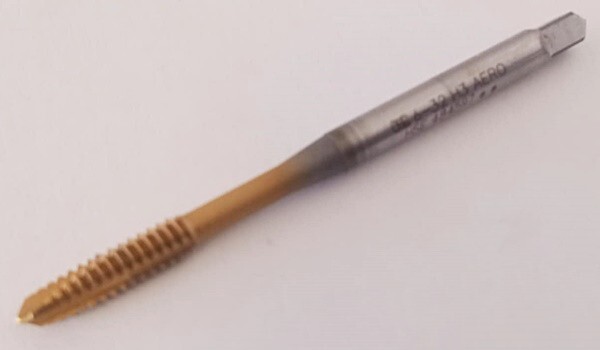 OSG Spiral Point Tap 3FL Plug Chamfer Tin Coated 11/16" Thread ref:1101500405