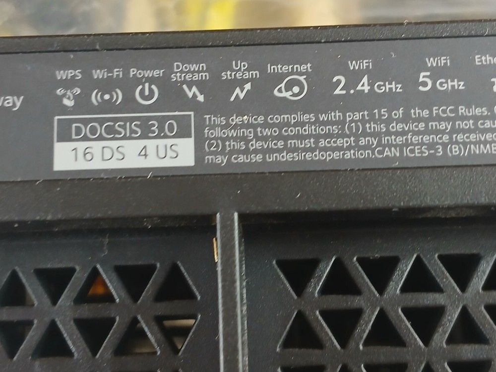 NETGEAR AC1750 Model C6300 WiFi Cable Modem Router