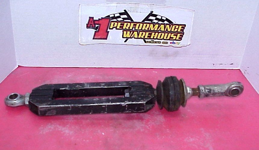 Black Torque Link Pull Bar with 1 Bisquits Late Model Modified
