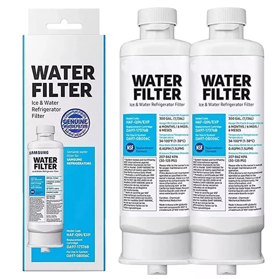 1 PACK Genuine Samsung DA97-17376B HAF-QIN/EXP REFRIGERATOR Water Filter