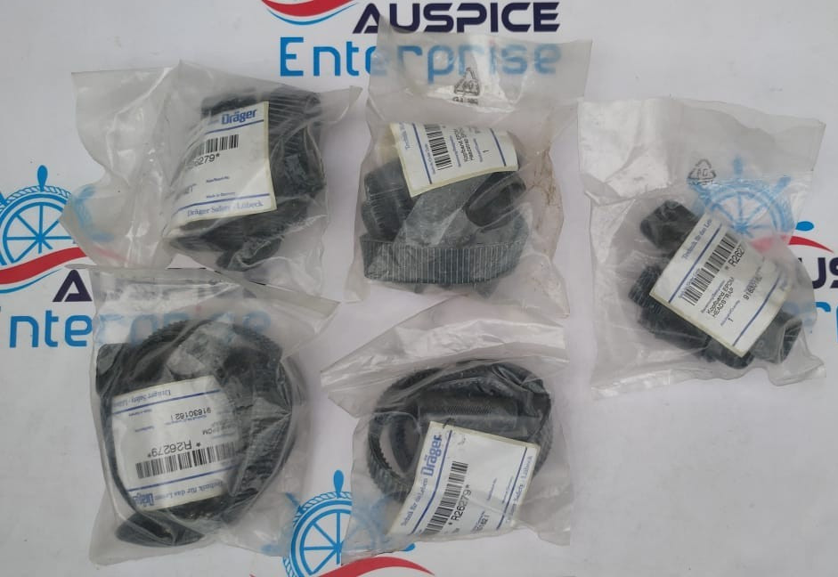 DRAGER R26279 HEAD STRAP LOT OF 5 PC