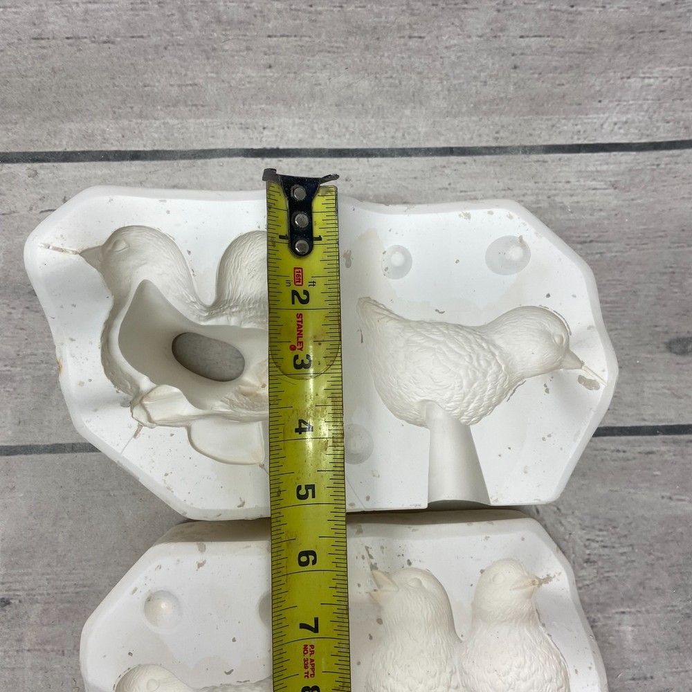 Vintage Scioto Ceramic Casting Mold Small Birds #S-3586