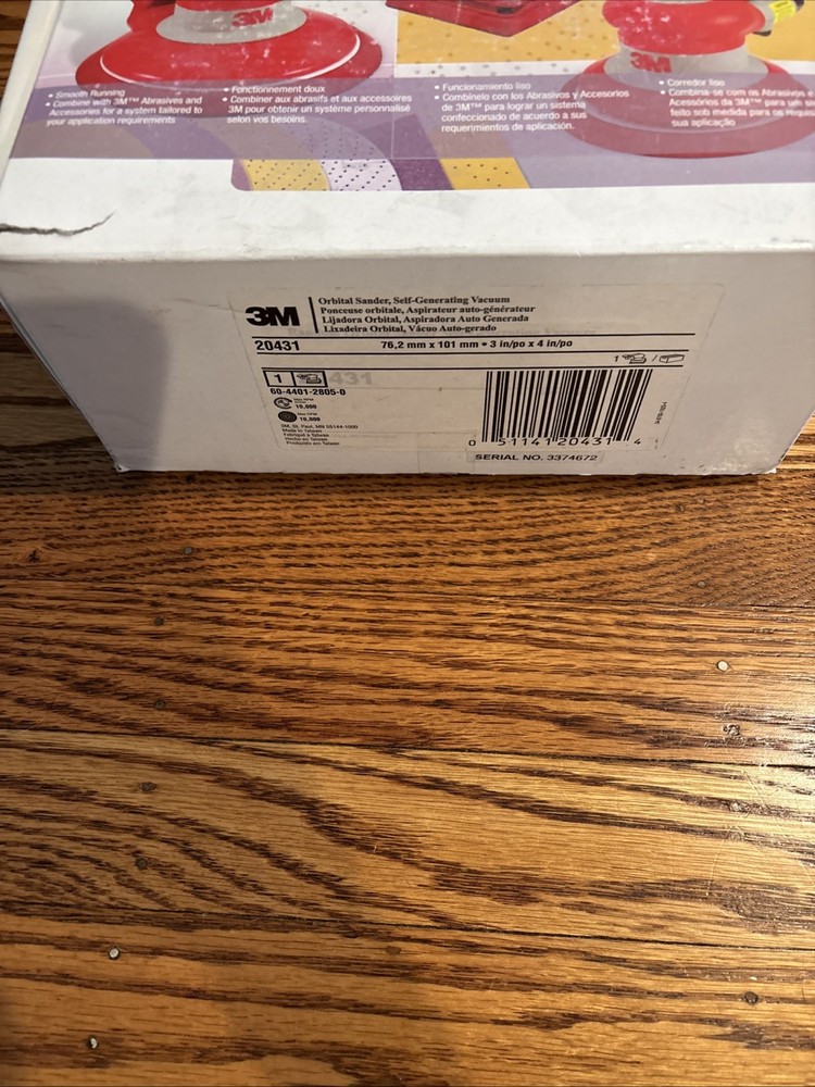 3M Orbital Sander 3”x4” 20431