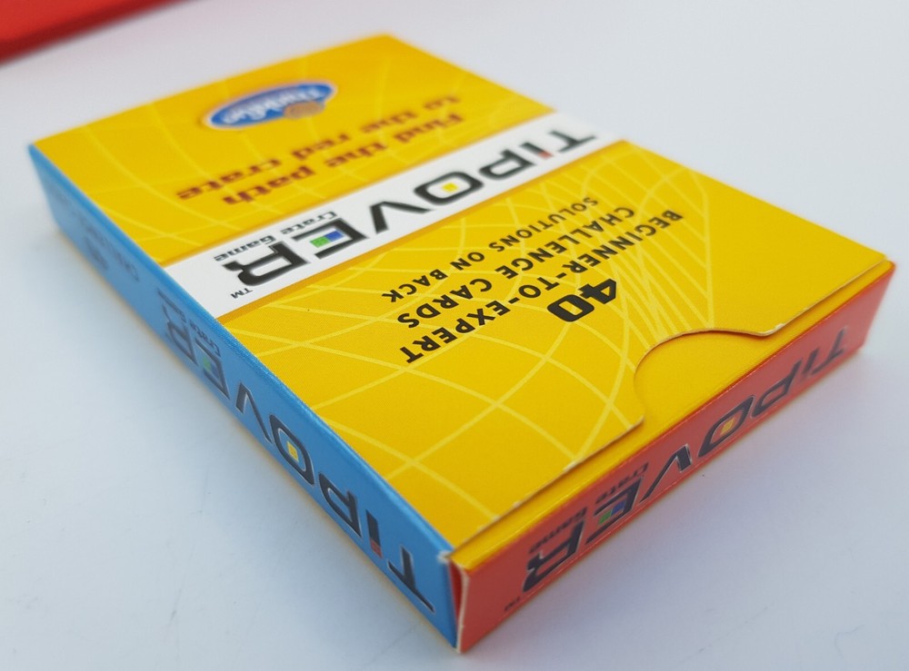 ThinkFun Tipover Tip Over Crate Logic Puzzle Game Strategy Challenge Stem 8+