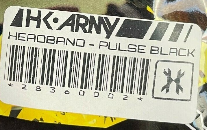 NEW HK Army Headband - Pulse Black