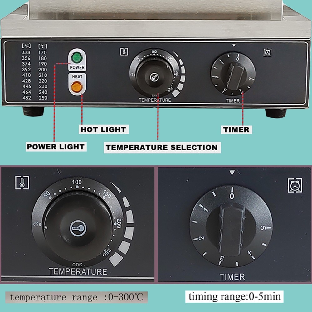 95% New Waffle Machine Waffle Iron sticks Maker-Strange Shape,4 Sticks