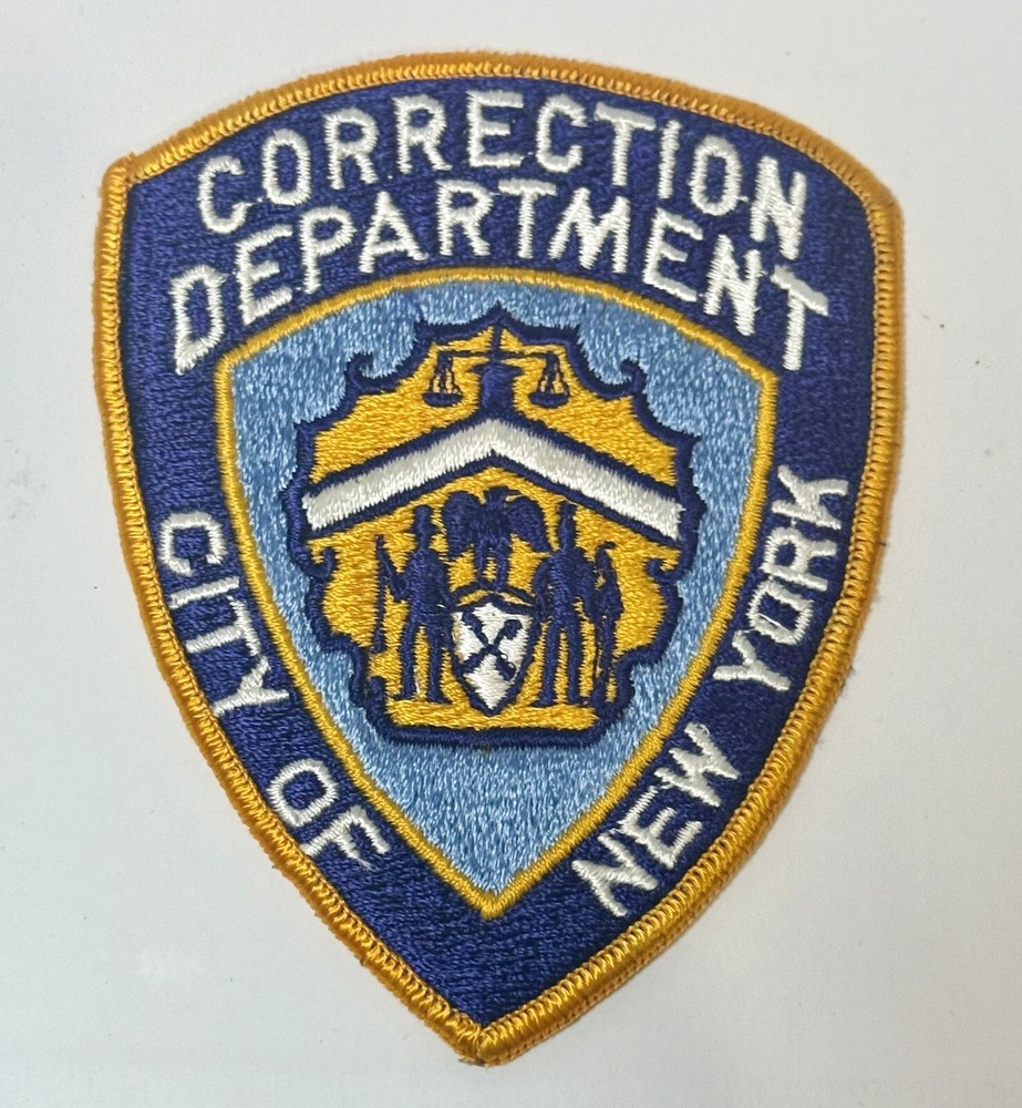 NEW YORK Correction Department NYPD Patch