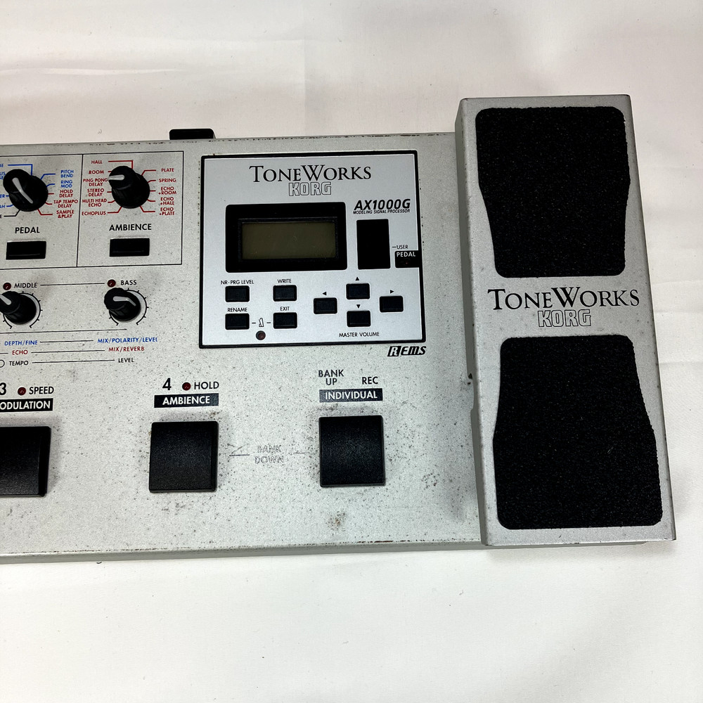Korg Toneworks AX1000G Multi Effects Pedal Used Tested