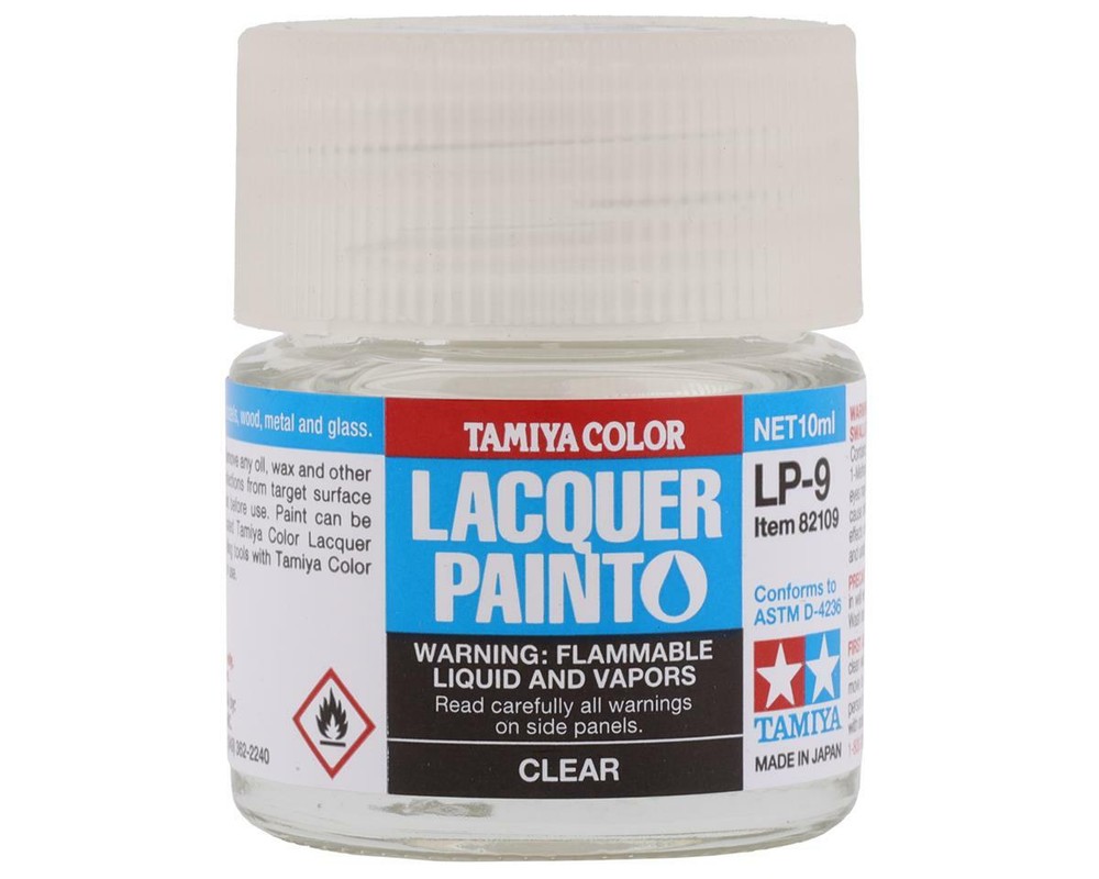 Tamiya LP-9 Clear Lacquer Paint (10ml) [TAM82109]