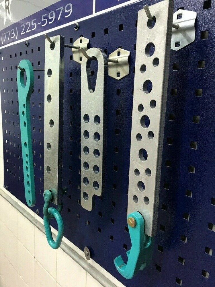 SET#28 Multi Hole Pull Plates Draw Bar Set Claw Auto body frame machine tool