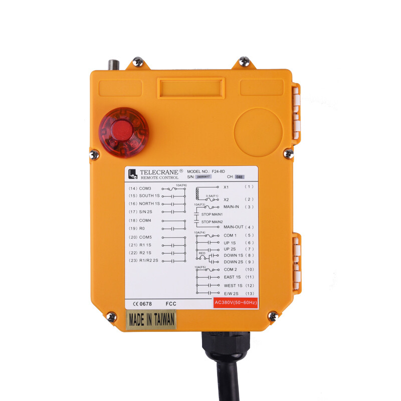 Dual Speed Hoist Industrial Wireless Remote Controller Crane Speed Lift Switch