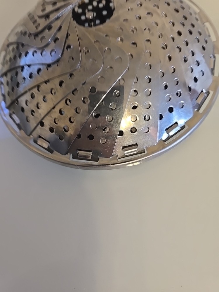 Vegetable Steamer Basket Cooking Foldable Adjustable Stainless Steel Pot Insert