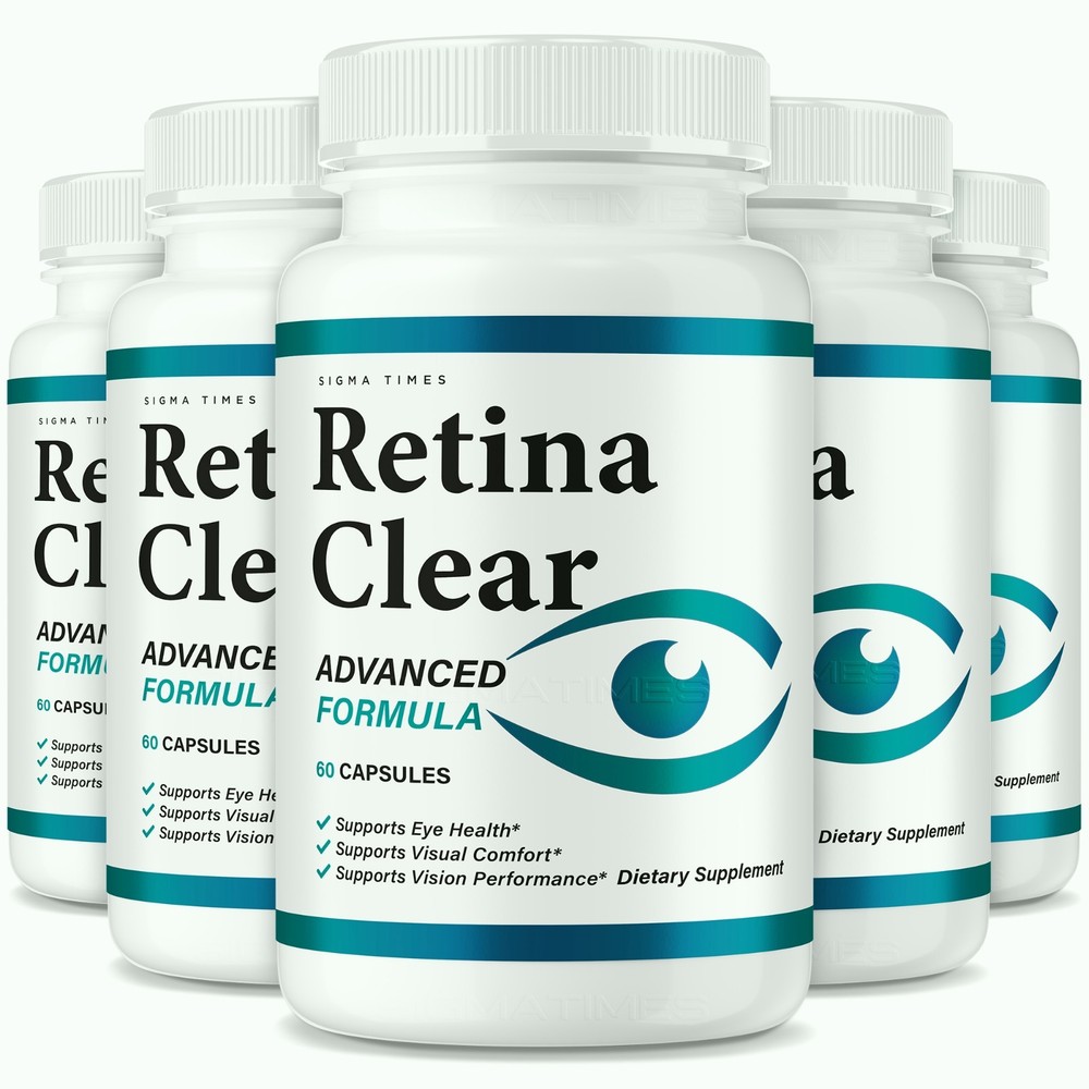 Retina Clear – Retina Clear Capsules for Eyes - 5 Pack