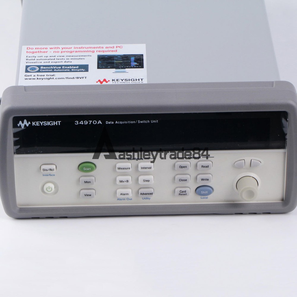 ONE NEW keysight 34970A data acquisition switch
